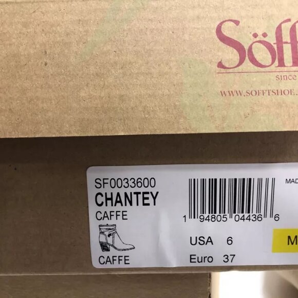 Sofft Chantley Womens Boots Brown Leather Size US6 M EUR37 - Picture 6 of 6